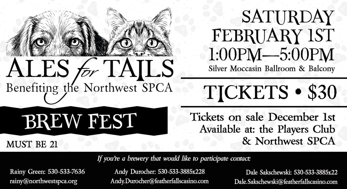 Ales for Tails Brew Fest - Benefiting the Northwest SPCA