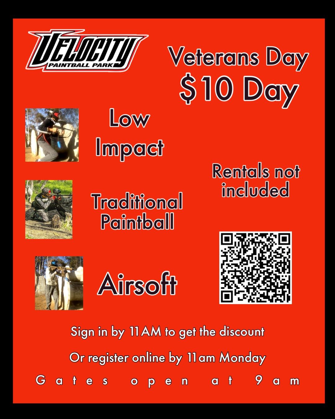 $10 Veterans Day 