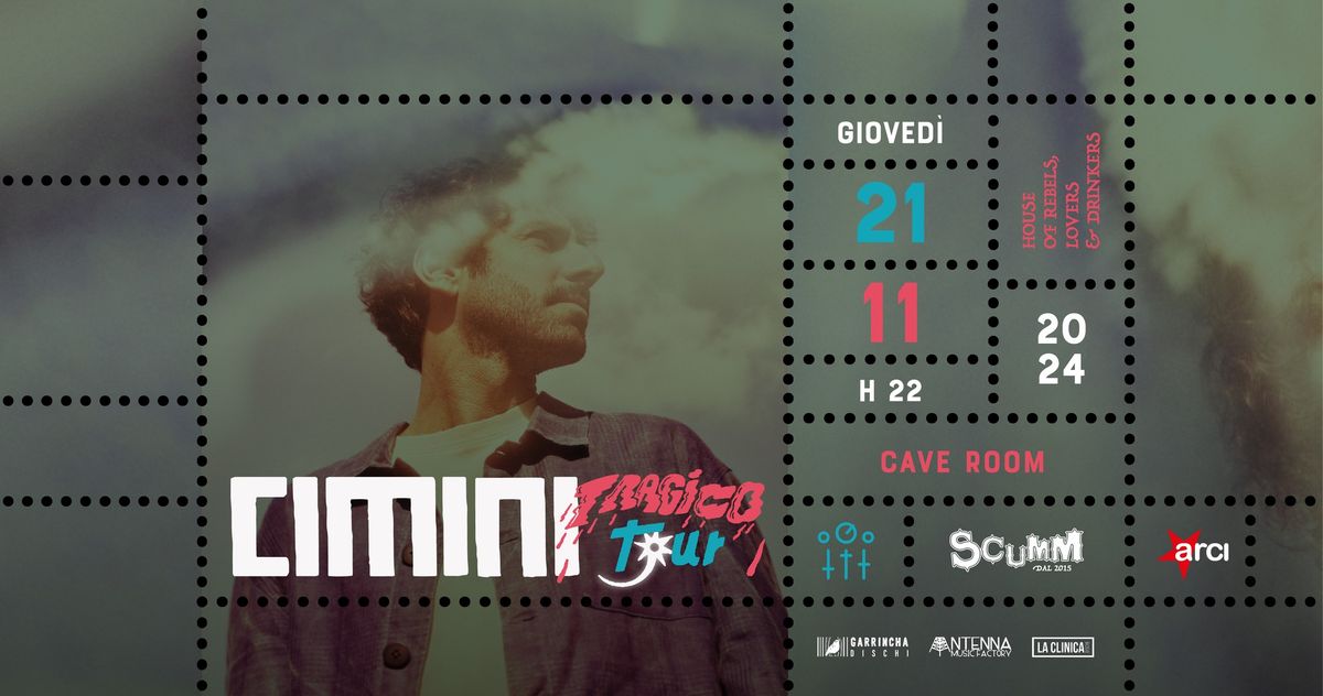 Cimini live @ Scumm Cave Room \u2022 Gio 21\/11