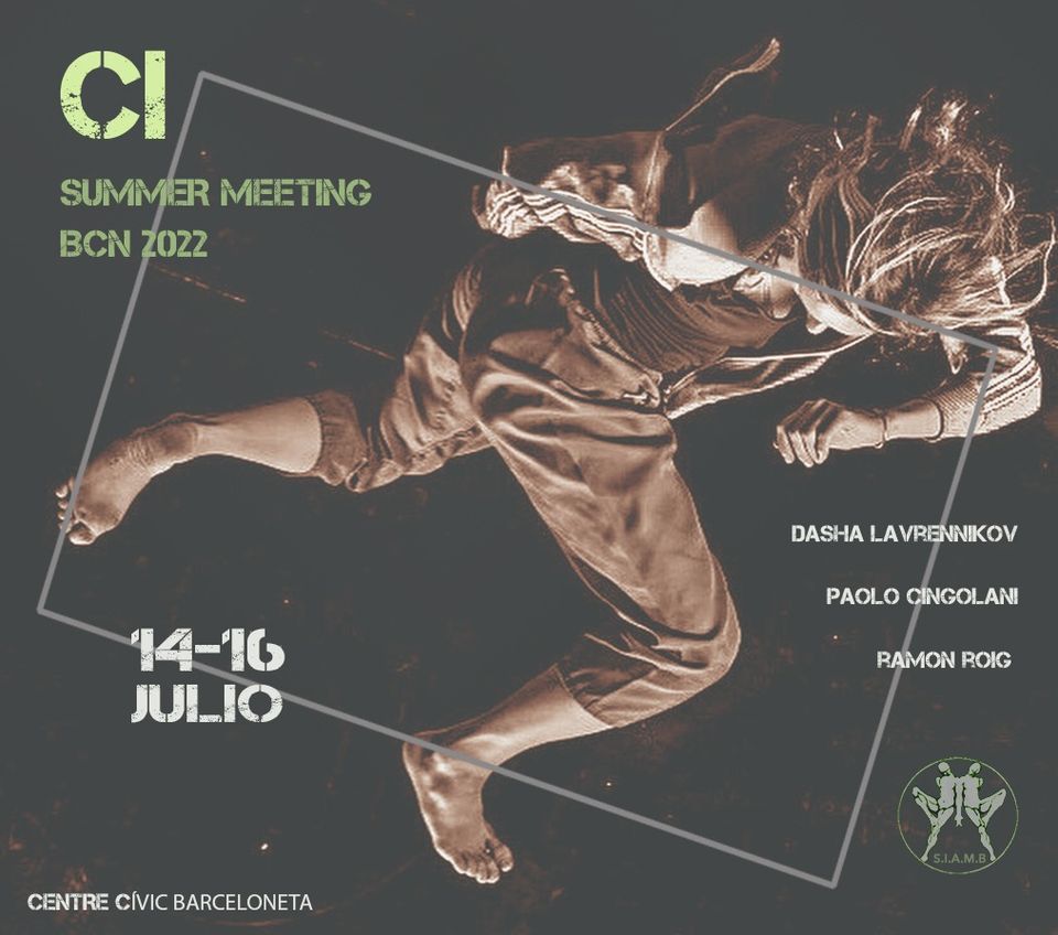 Contact Improv Summer Meeting \u00b7 CI 2022 Barcelona