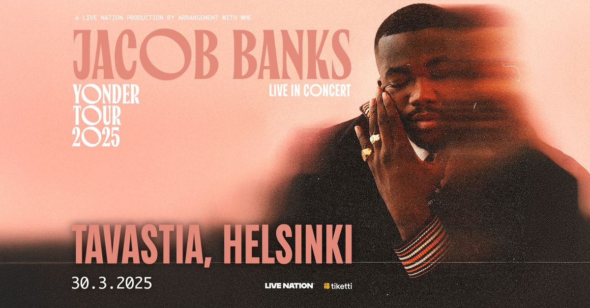 Jacob Banks (UK): Yonder Tour, Tavastia, Helsinki 30.3.2025