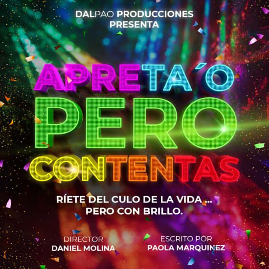 Apreta\u00b4o pero contentas