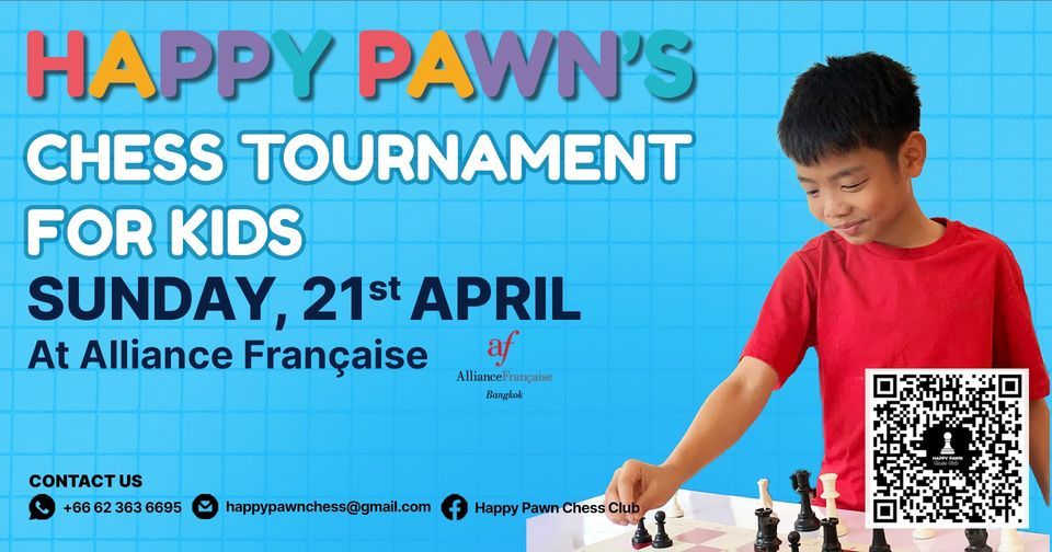 Happy Pawn 21st Chess Tournament for kids