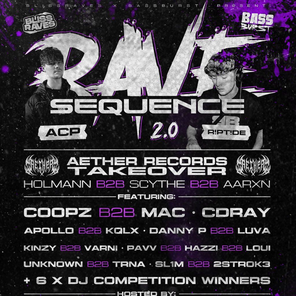 BlissRaves X BassBurst Presents: Rave Sequence 2.0