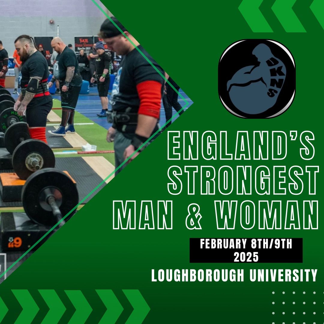 UKNS ENGLANDS STRONGEST MAN AND WOMAN!