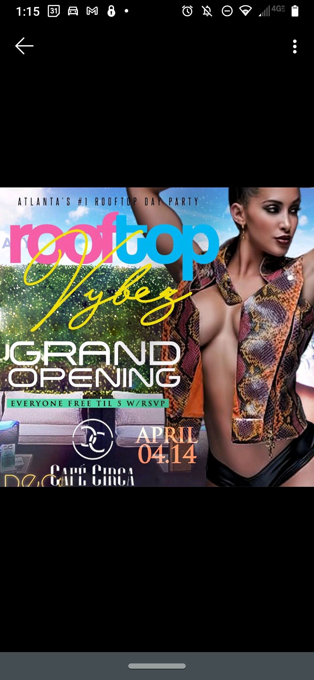 ATL'S #1 ROOFTOP DAY PARTY! Saturday @ Cafe Circa! RSVP NOW!