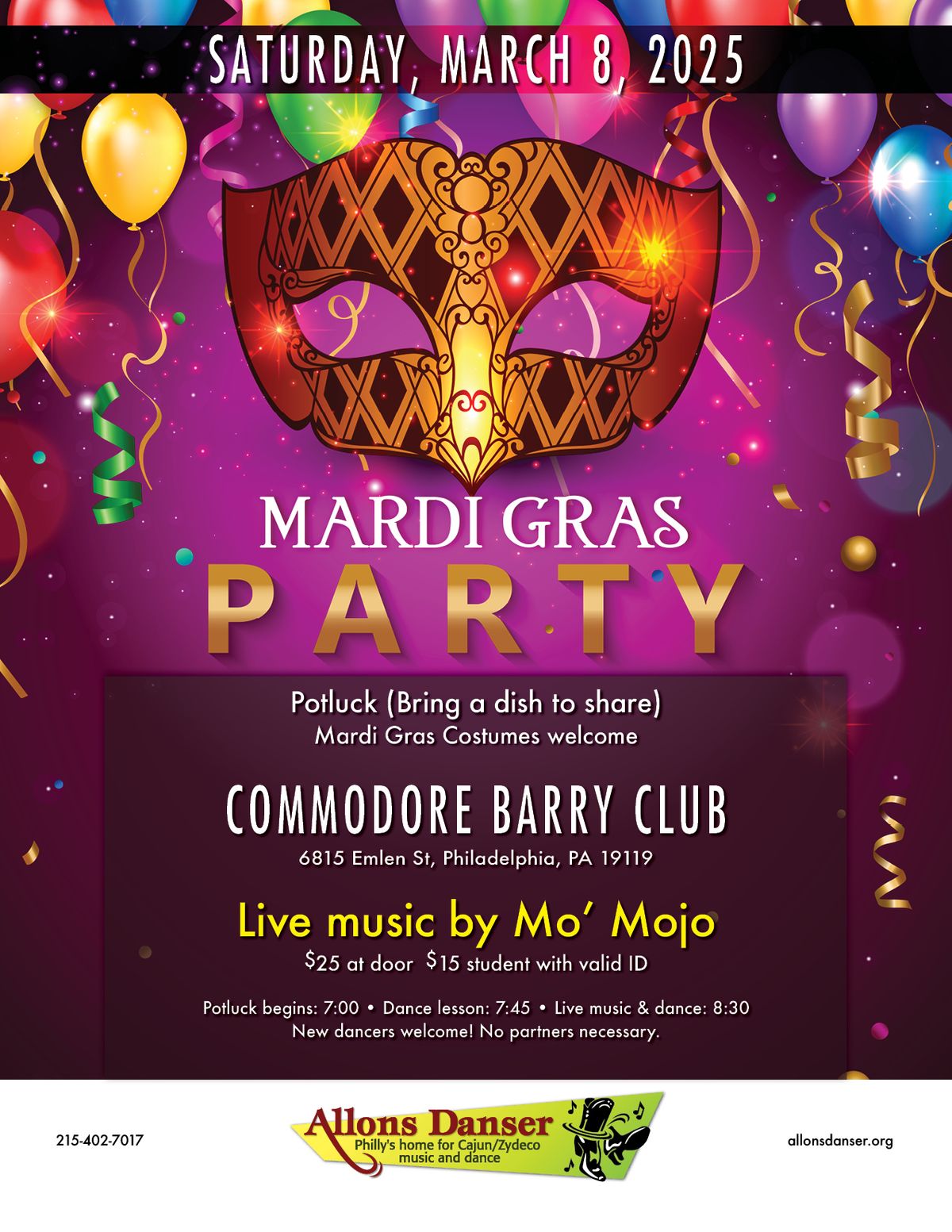 Mardi Gras Party