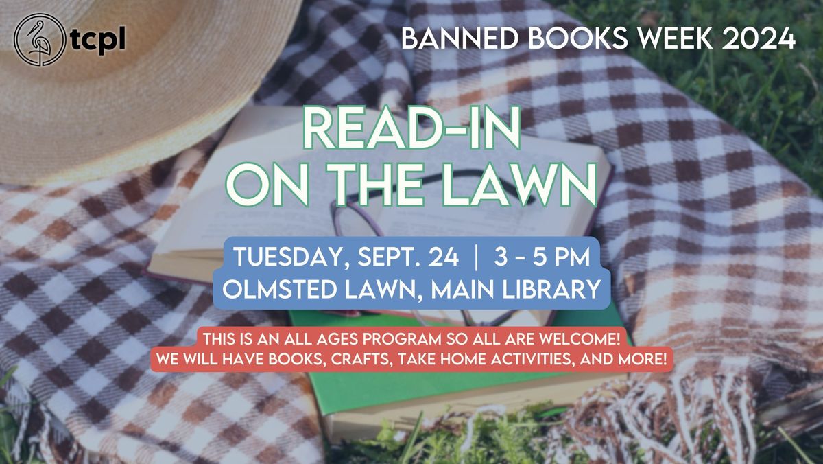 Banned Books Week: Read-In on the Lawn (All Ages)