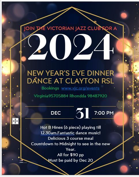 New Year's Eve Dinner Dance