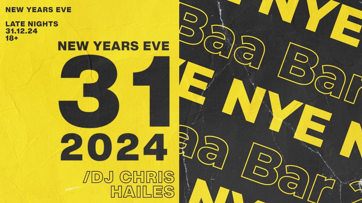 NYE @ Baa Bar 