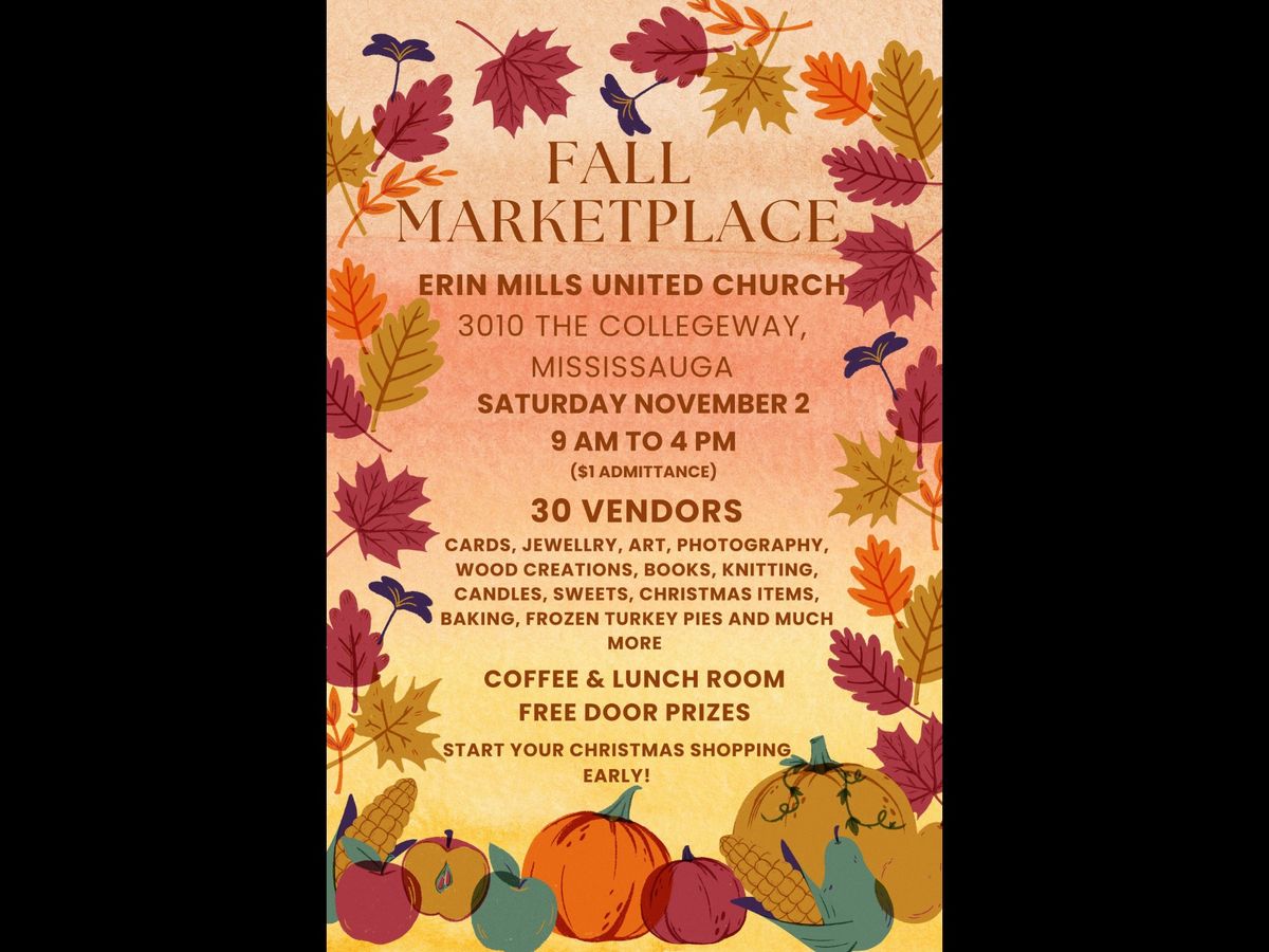 Fall Marketplace