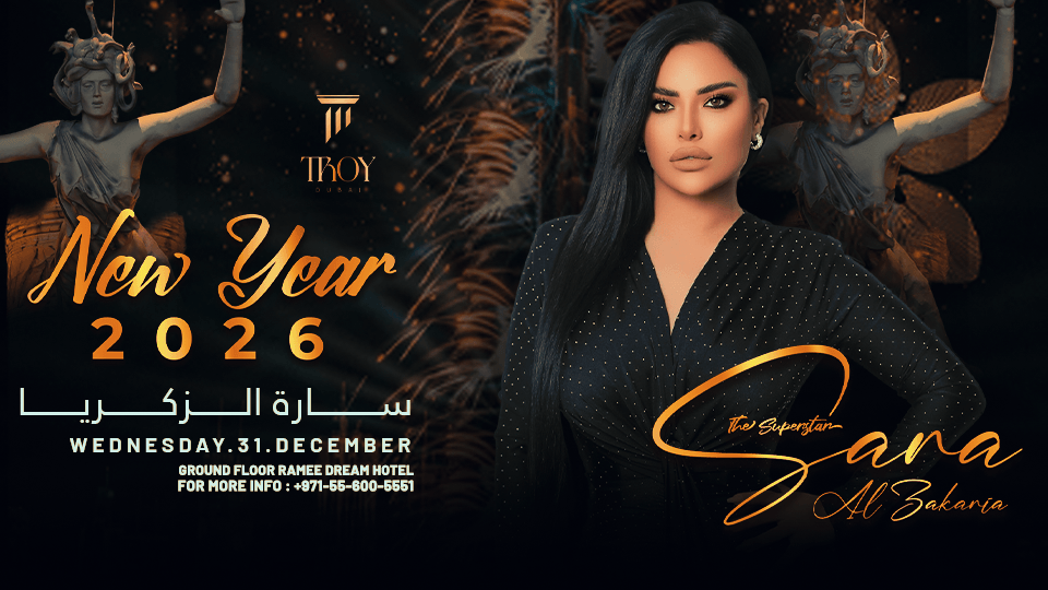 New Year's Eve at Troy in Dubai