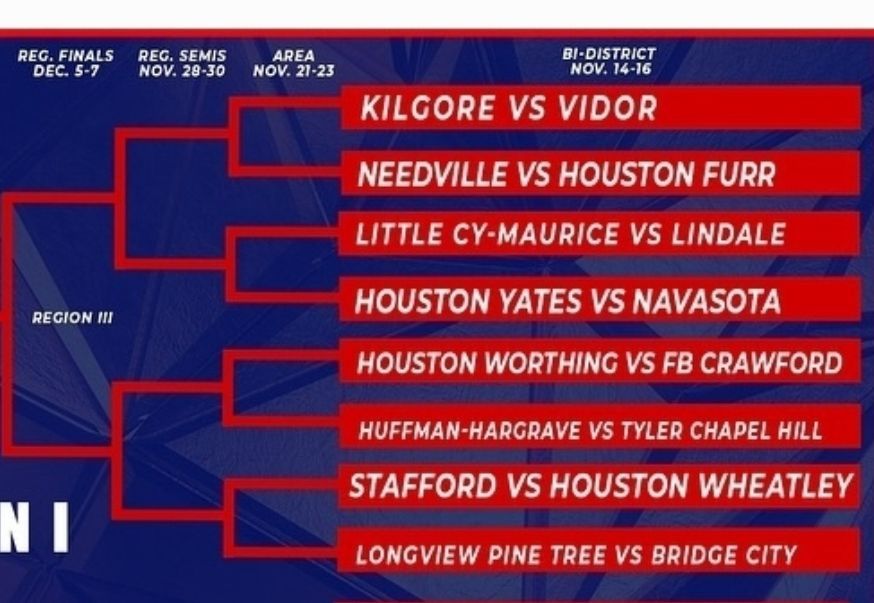 1st Round Playoffs: #6 Kilgore Bulldogs VS. Vidor Pirates