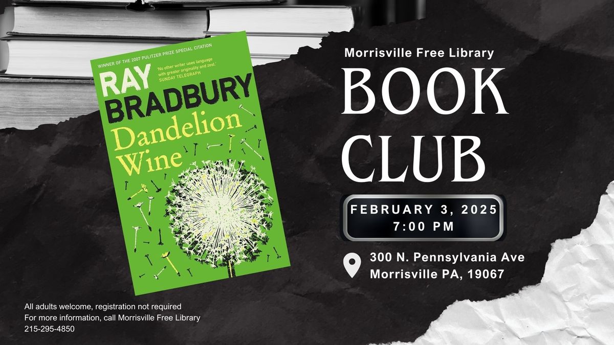 Morrisville Free Library Book Club