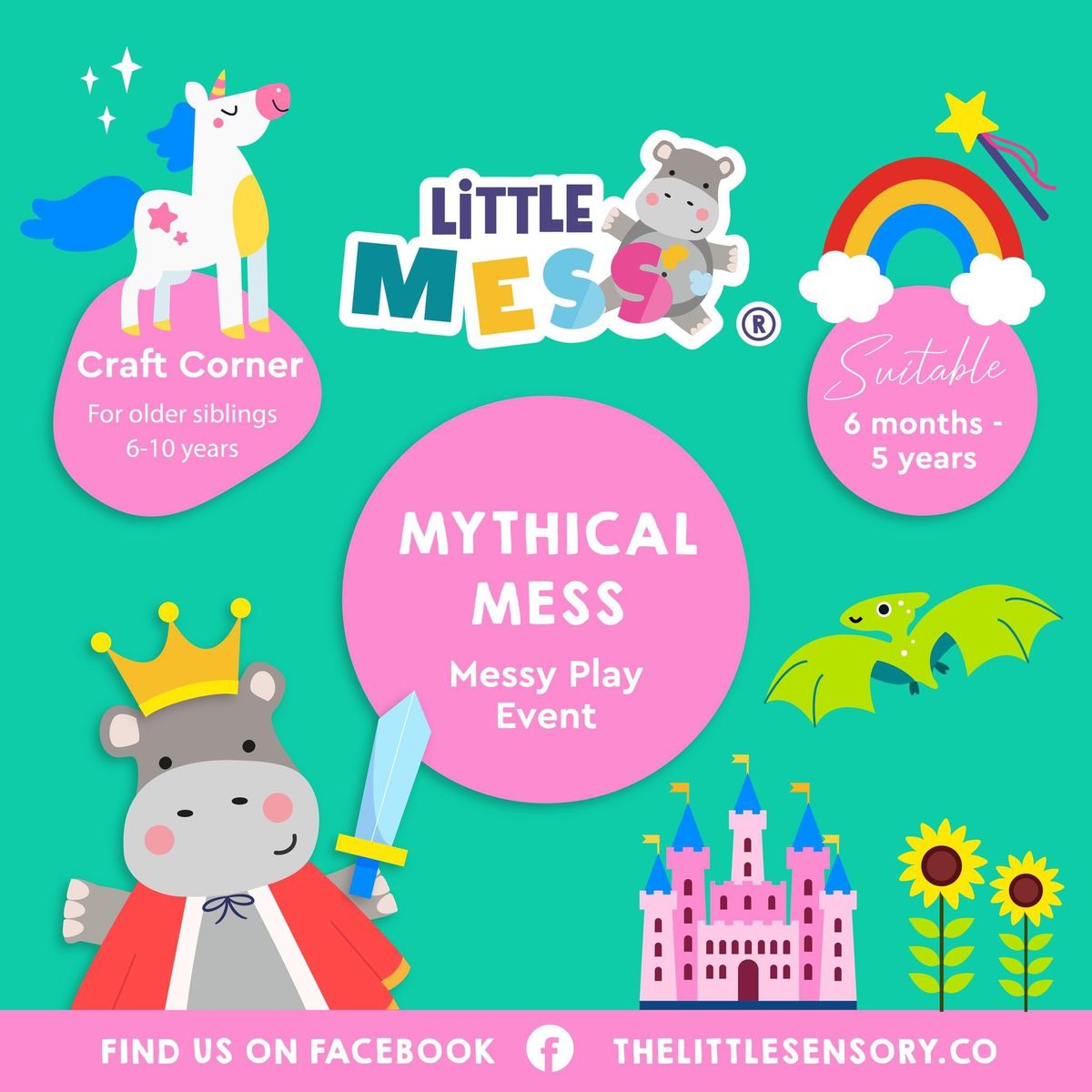 Messy play- Hethersett- Mythical Mess