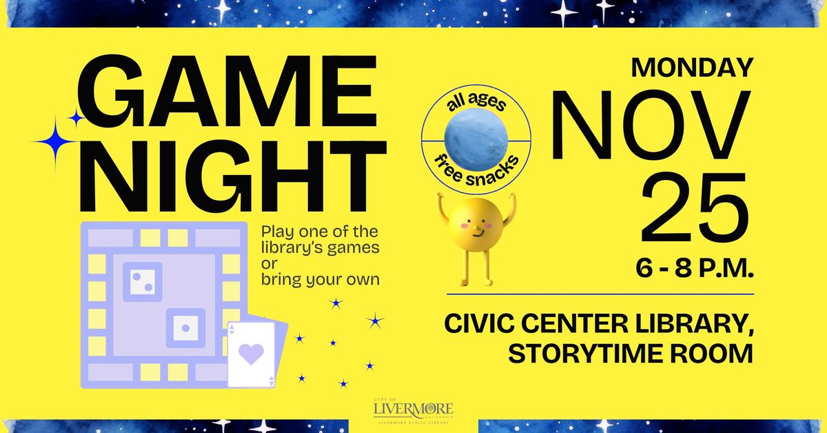 All Ages Game Night