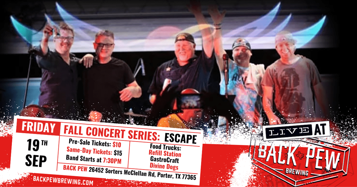 Escape (Journey Tribute)