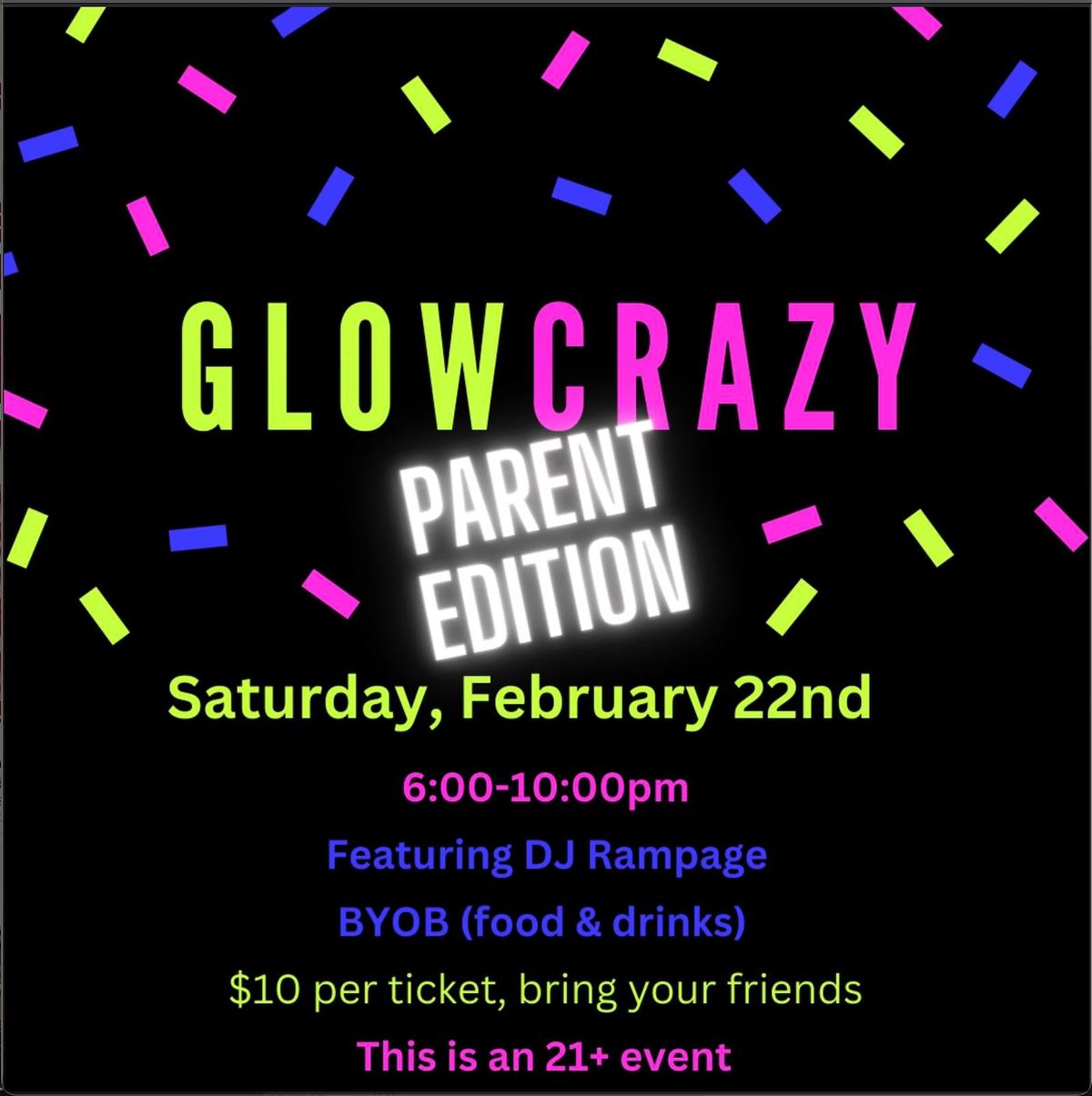 Glow Party - Parent's Party