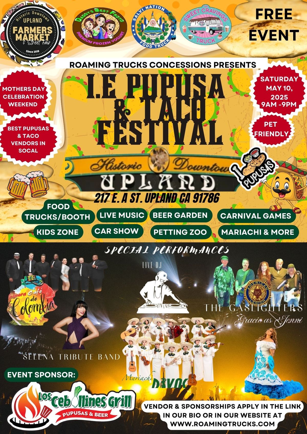 I.E Pupusa & Taco Festival 