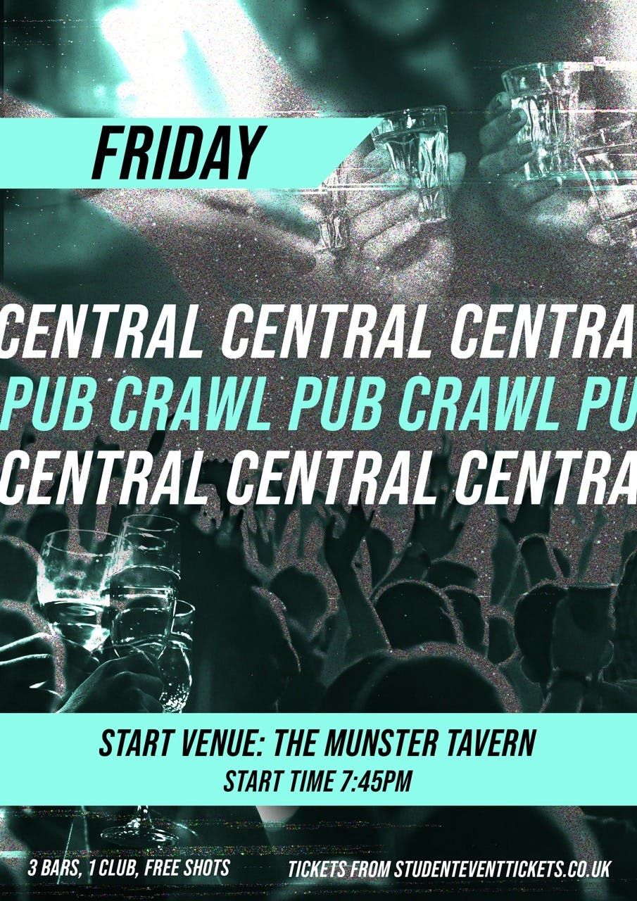 CENTRAL LONDON PUB CRAWL - FRIDAY 21ST NOVEMBER \/\/ WITH FREE SHOTS!