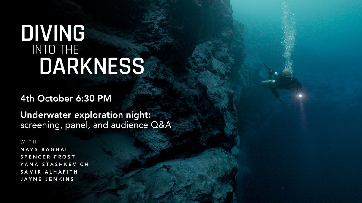 Diving Into The Darkness: Screening + Q&A Session