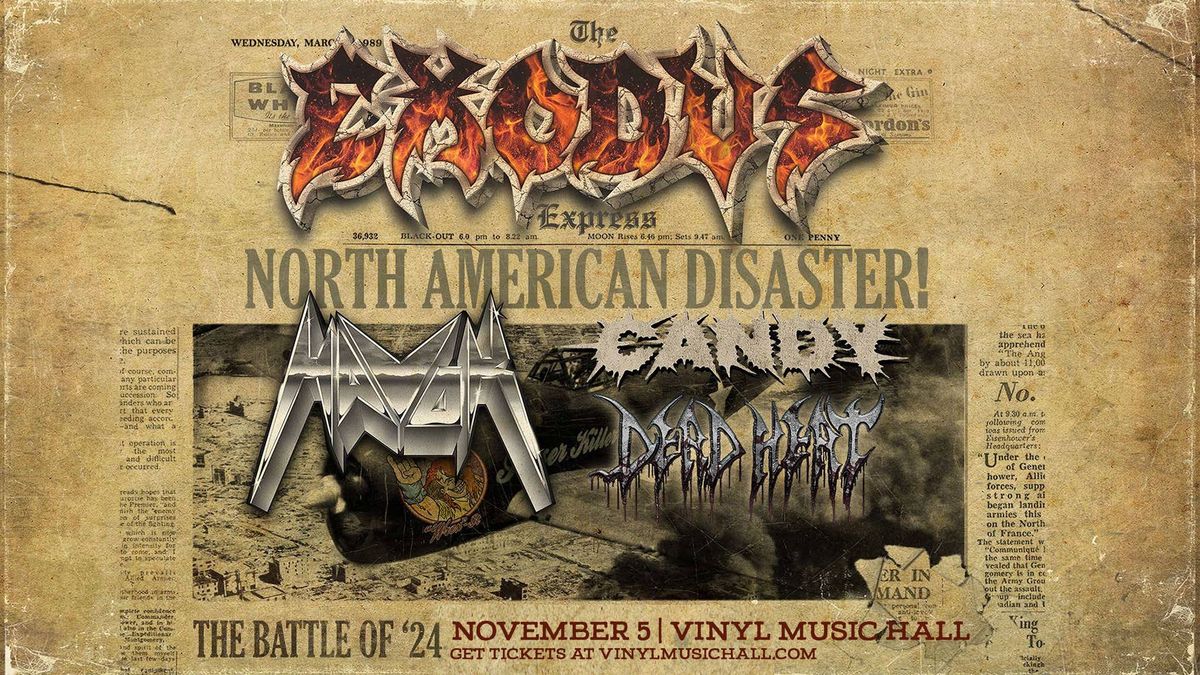 Exodus at Vinyl Music Hall