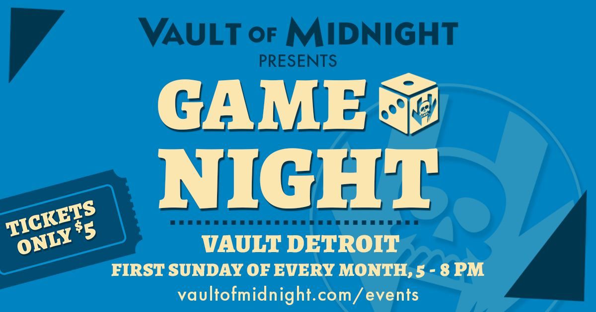 GAME NIGHT DETROIT