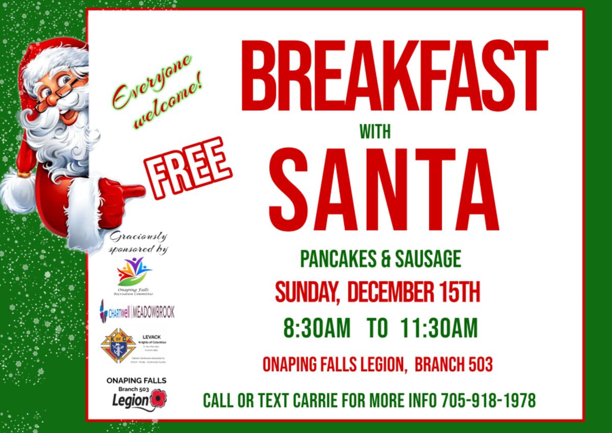 Breakfast with Santa