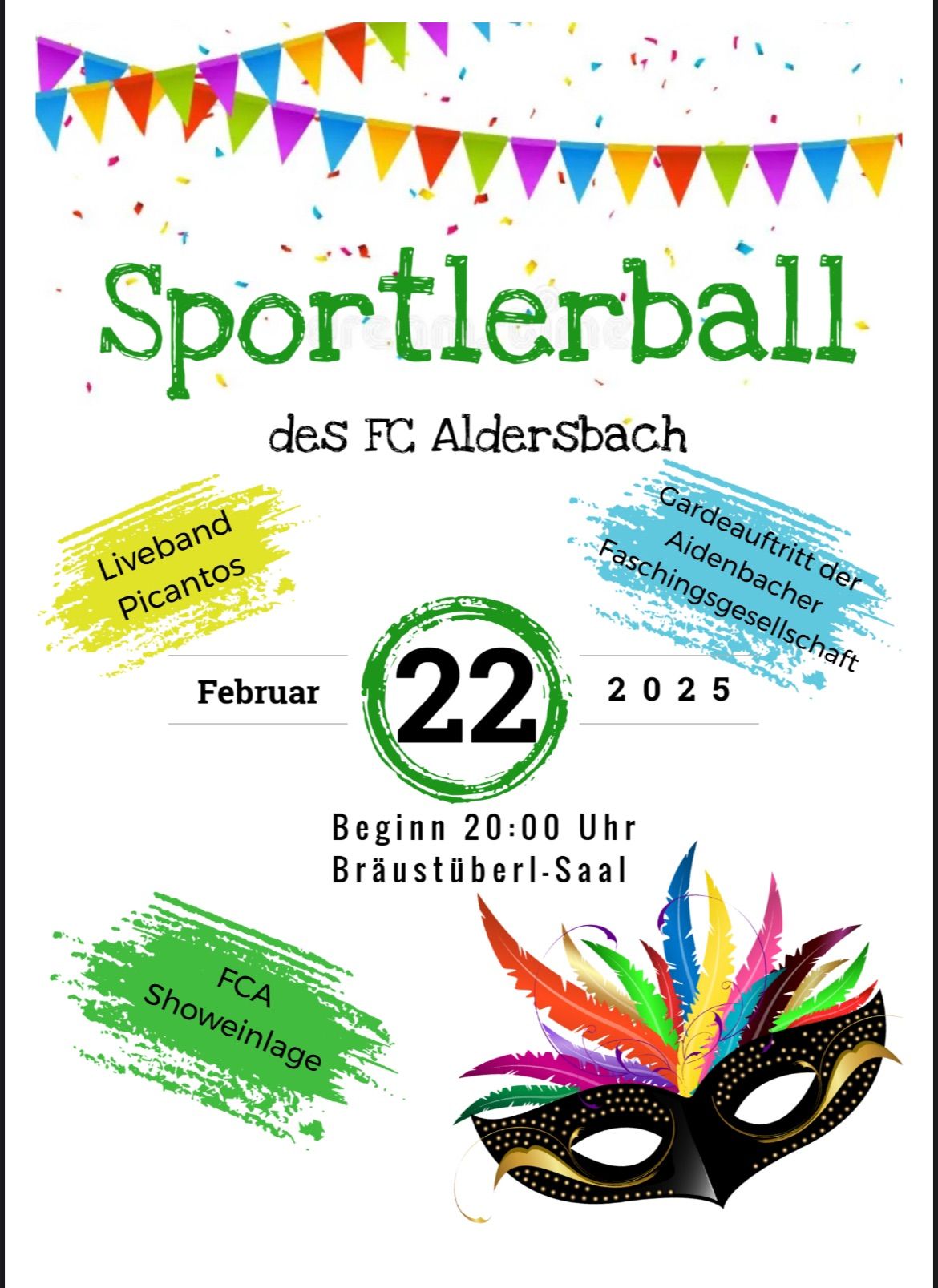 Sportlerball des FC Aldersbach