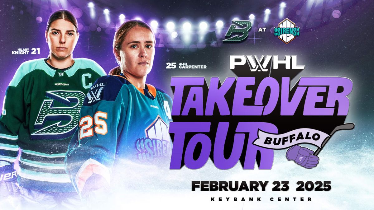 PWHL Takeover Tour: New York Sirens vs. Boston Fleet