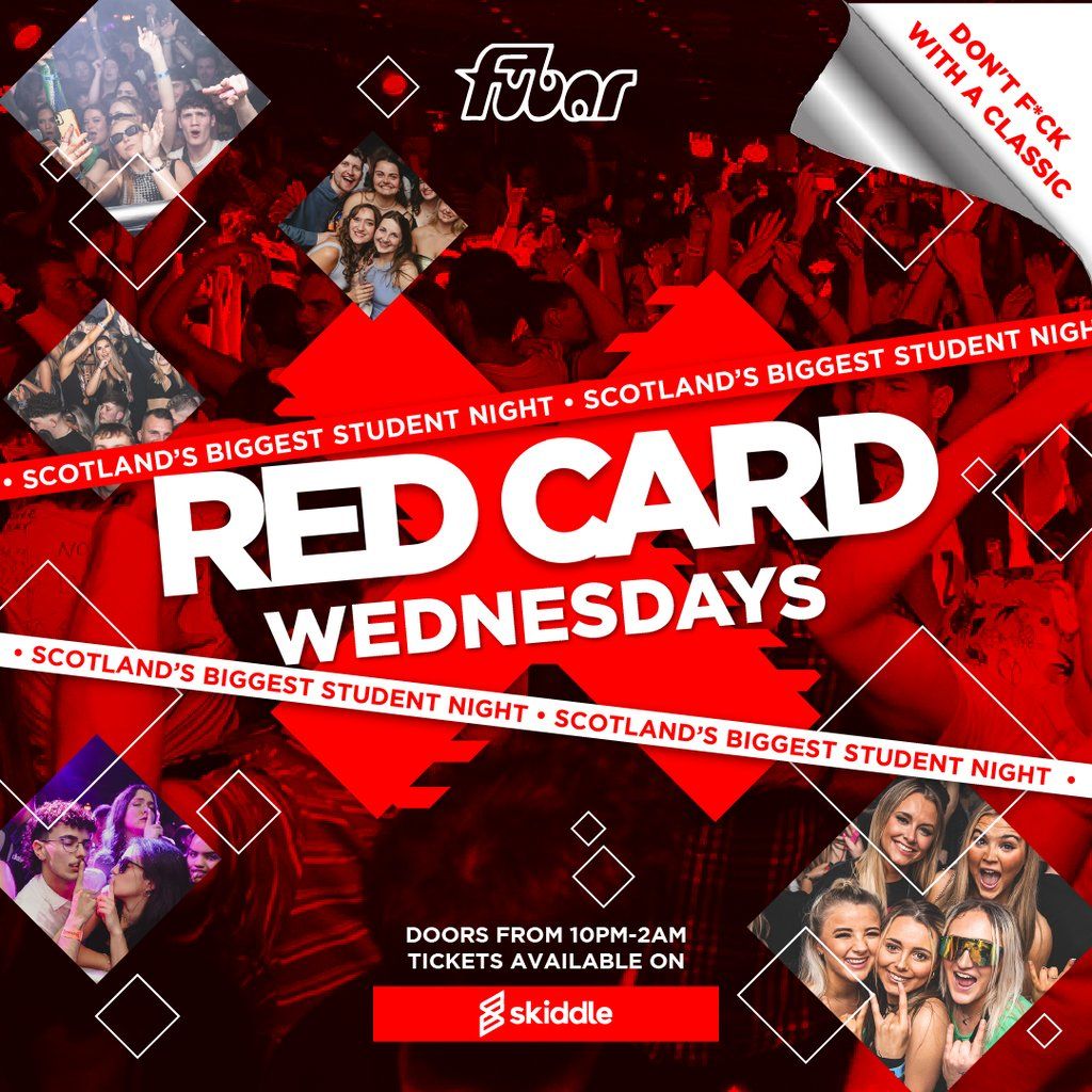 RED CARD Wednesday