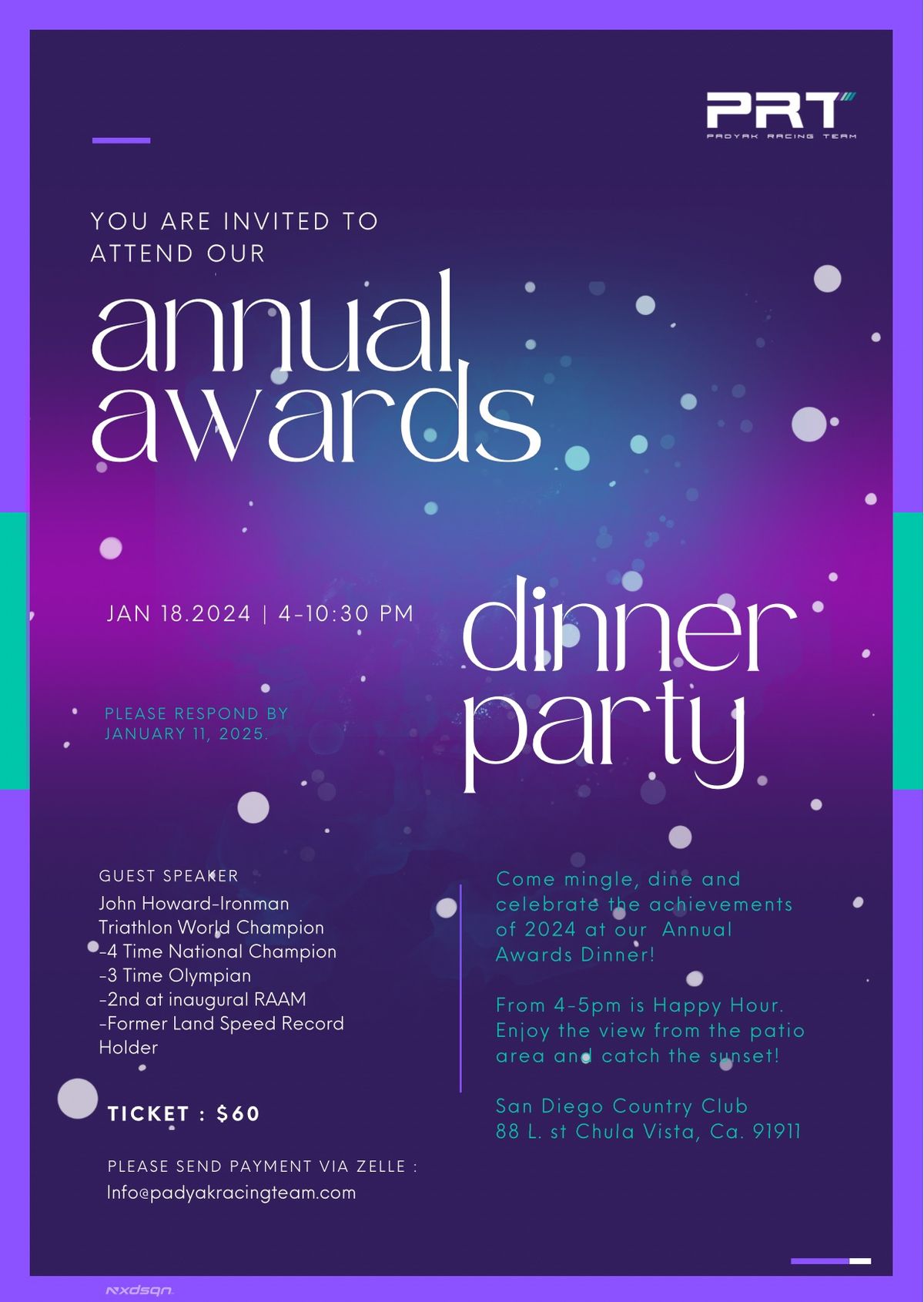 Annual Awards Dinner & Celebration