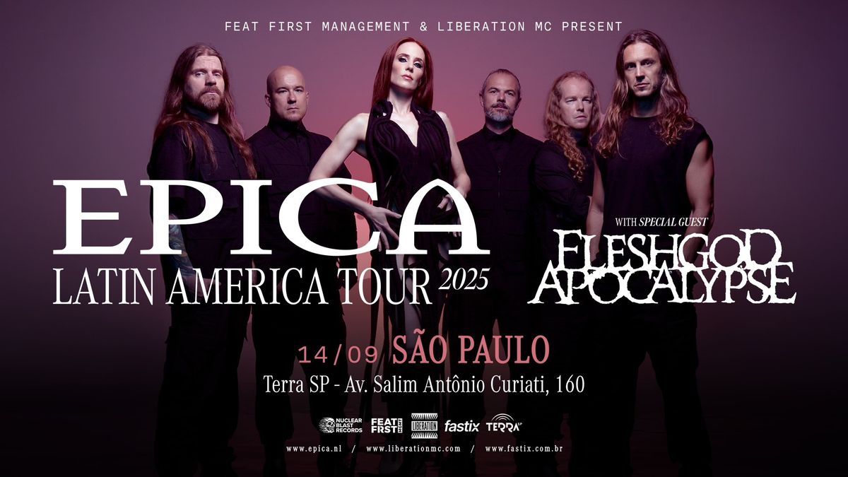 Epica e Fleshgod Apocalypse em S\u00e3o Paulo - 2025