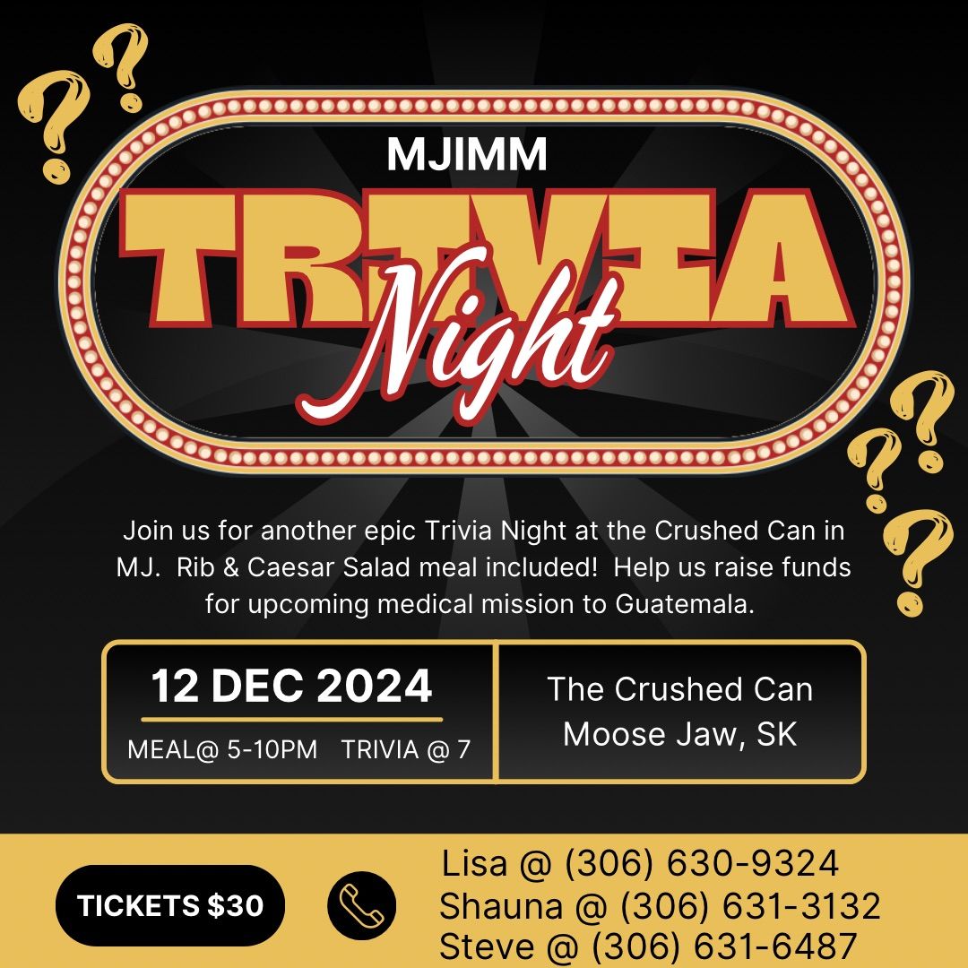 MJIMM Trivia Night