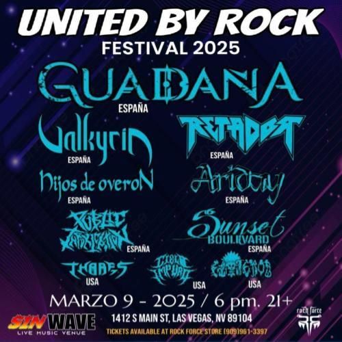 UNITED BY ROCK FESTIVAL 2025 (LAS VEGAS NV)