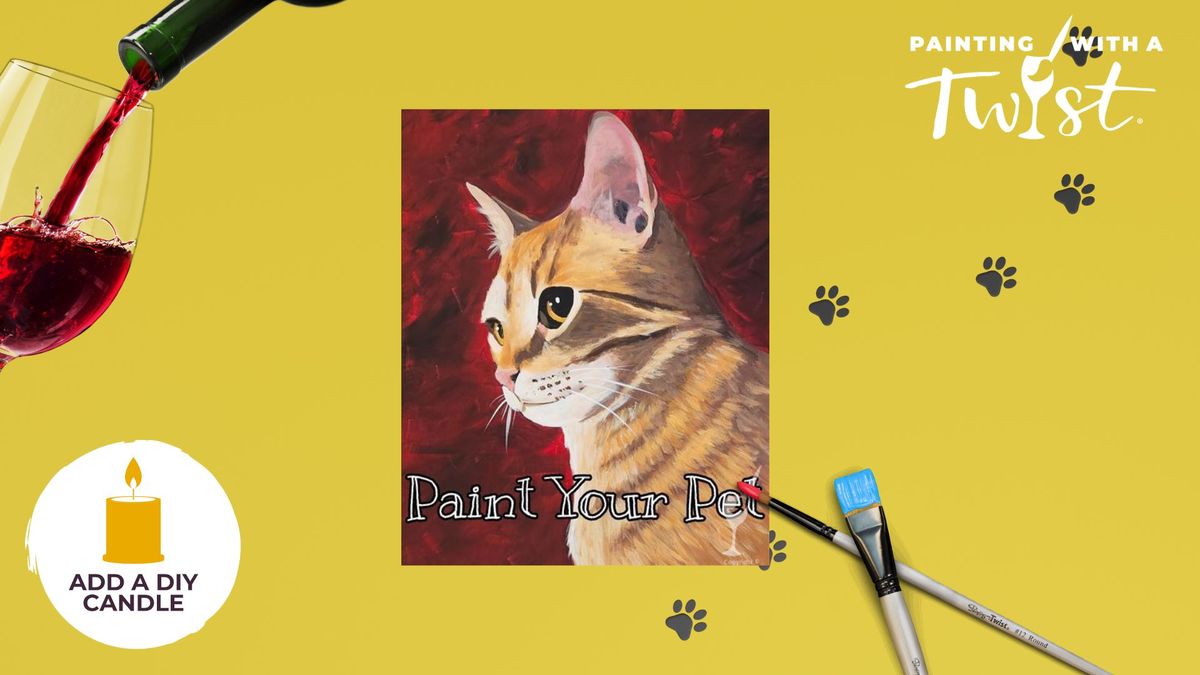 PAINT YOUR PET!!! "Pre-sketched"