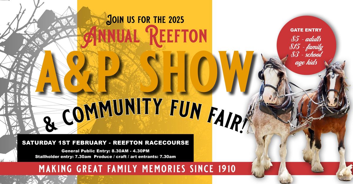 Inangahua Reefton A & P SHOW 2025