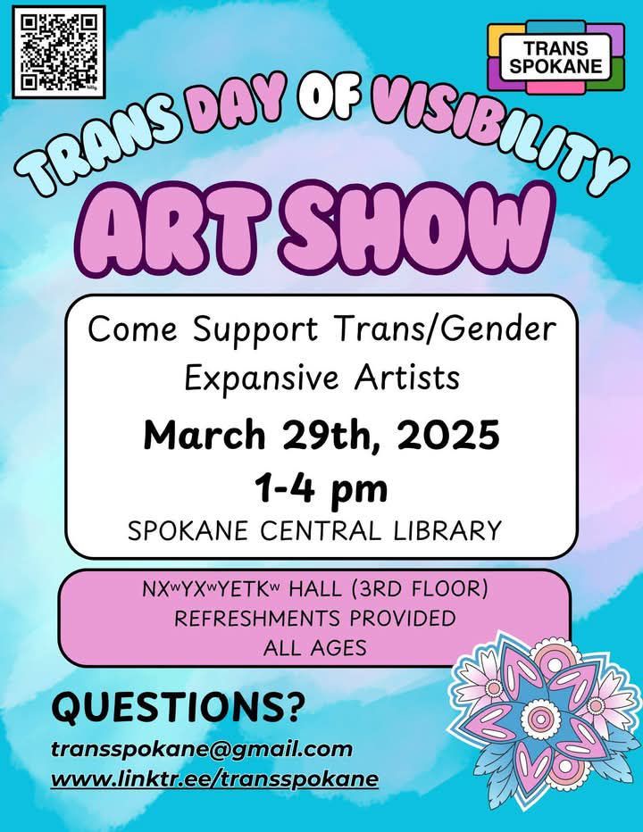 Trans Day of Visibility Art Show