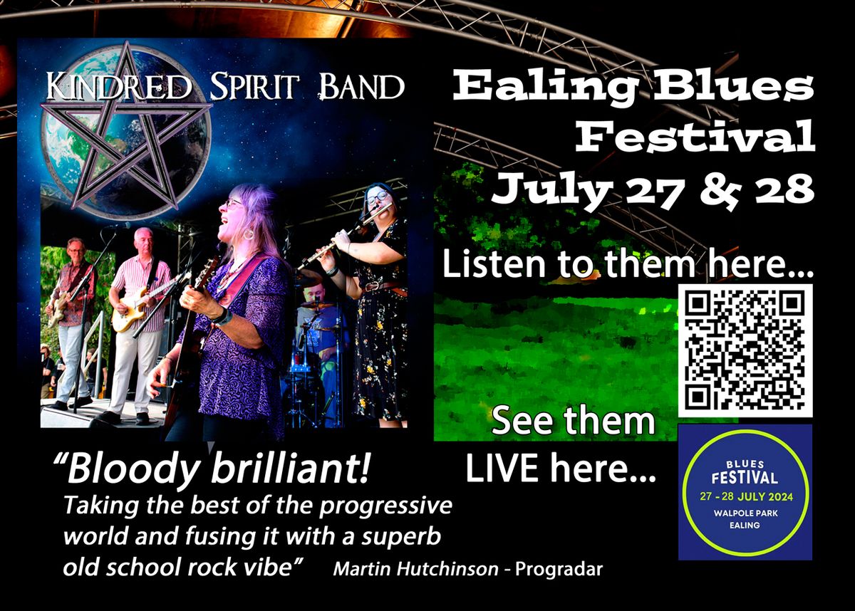 Kindred Spirit Band at Ealing Blues Festival 2024
