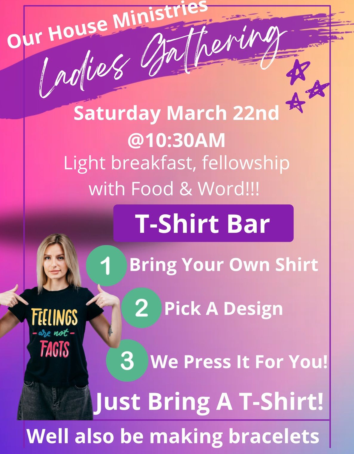 Our House Ladies & T-Shirt Bar 