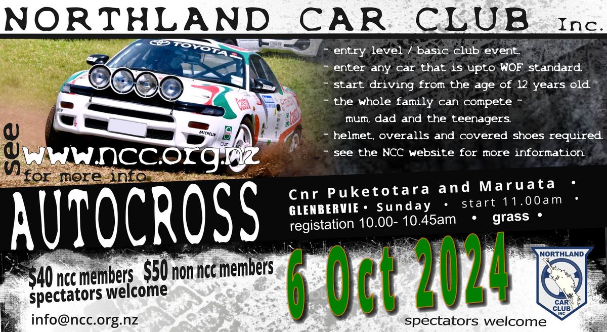 Northland Car Club Autocross - Glenbervie.