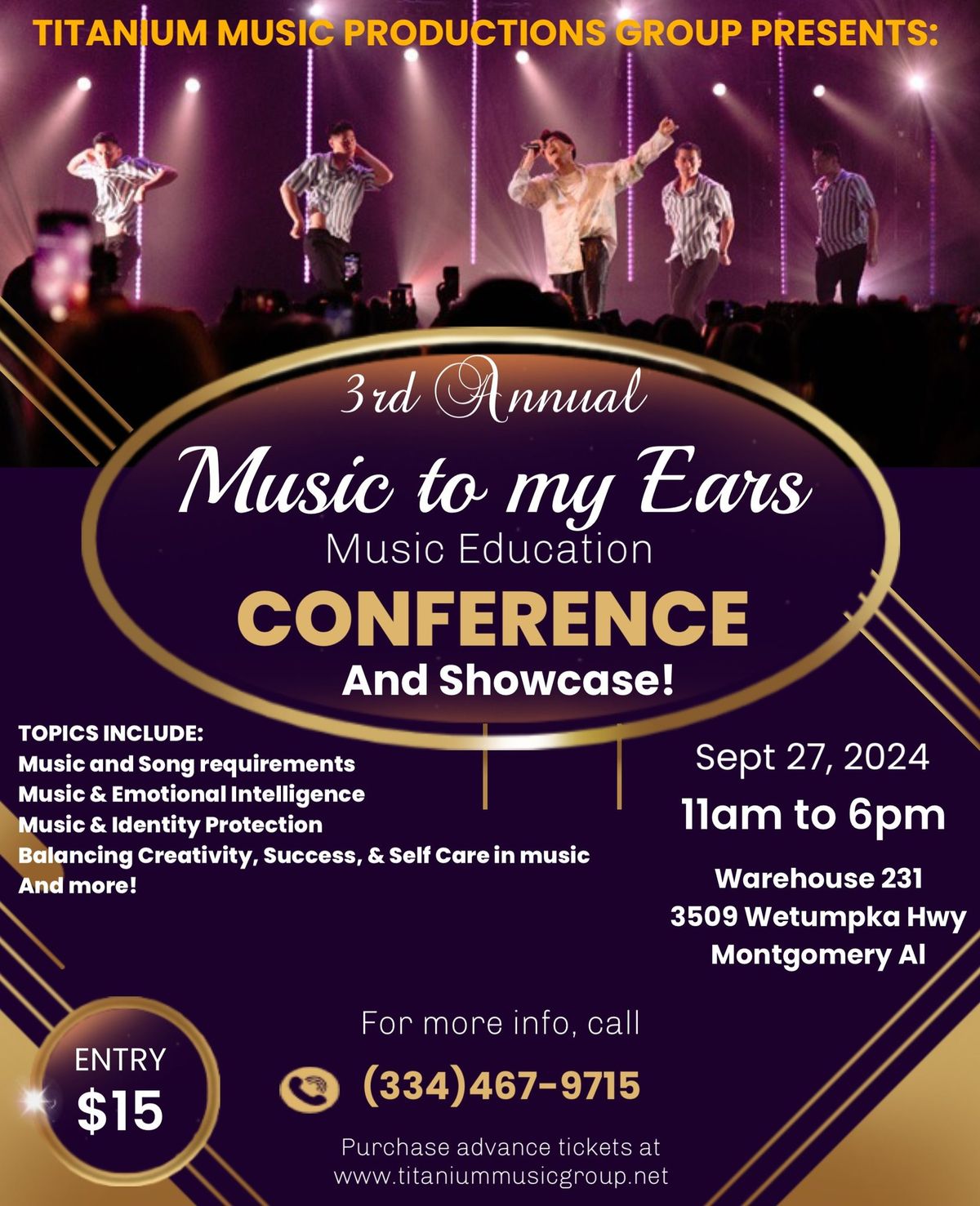 Music To My Ears Conference