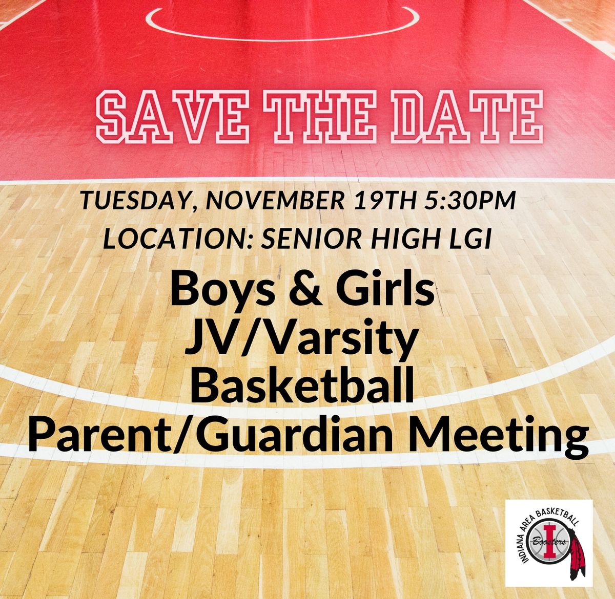 Parent\/Guardian Senior High Basketball  Meeting