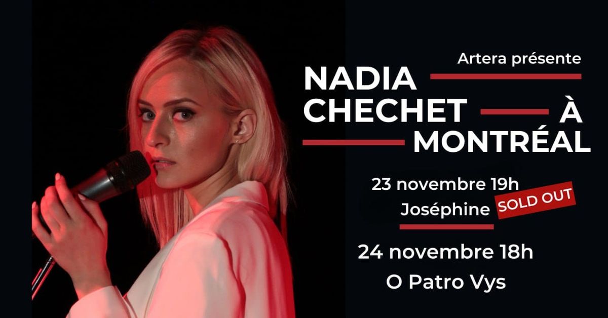 Nadia Chechet \u00e0 Montr\u00e9al