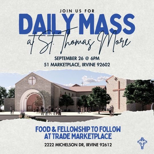 Daily Mass & Fellowship