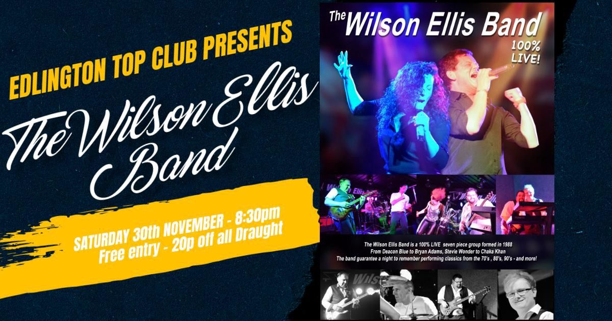 The Wilson Ellis Band Live