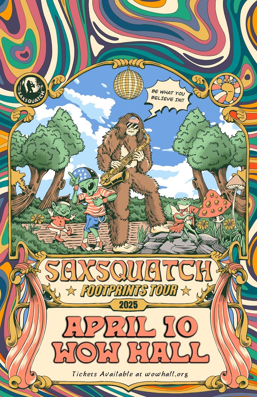 Saxsquatch at WOW Hall