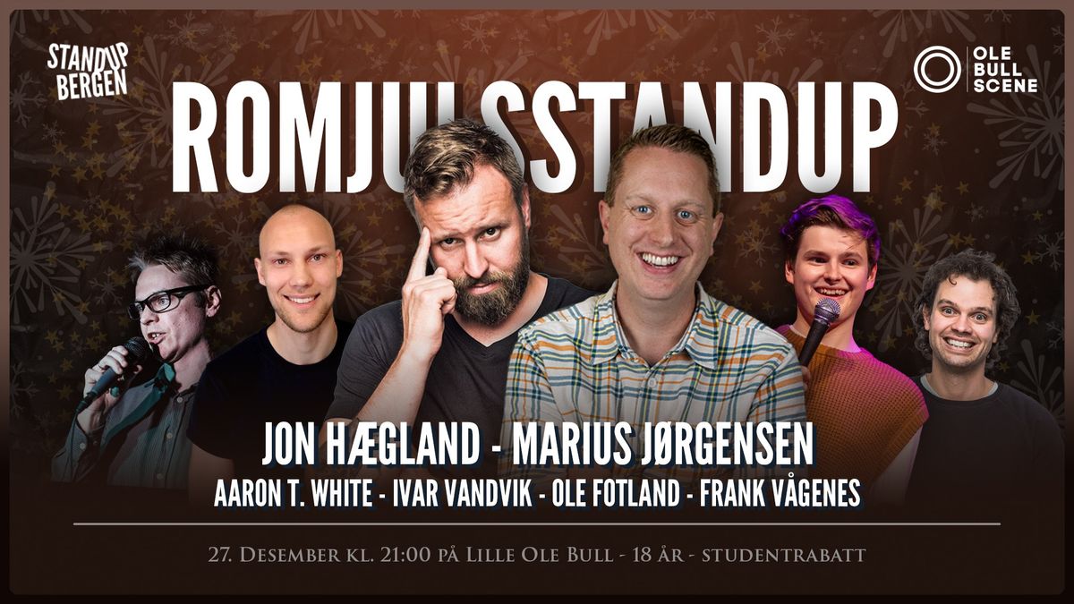 ROMJULSSTANDUP MED STAND UP BERGEN