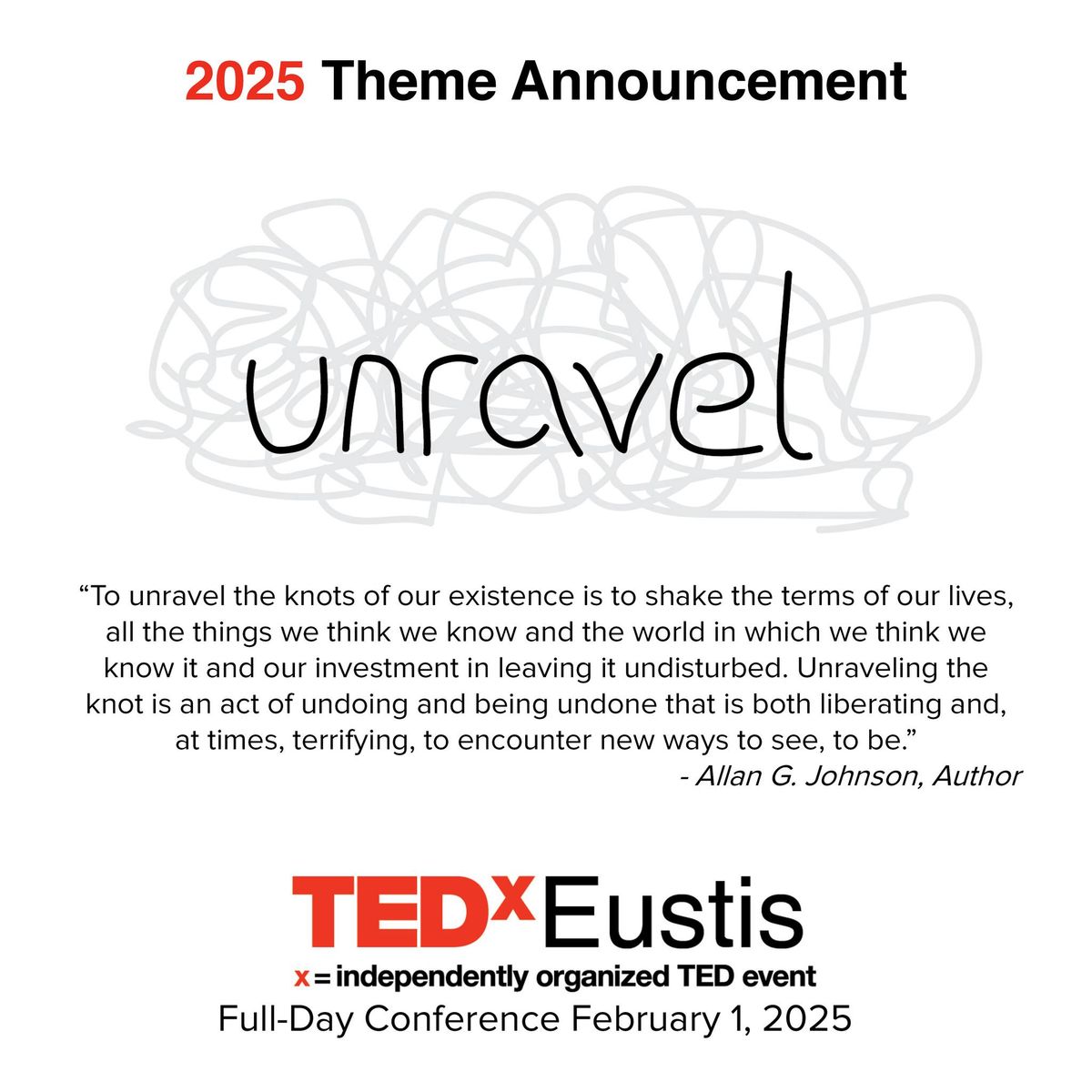 8th Annual TEDxEustis February 1, 2025