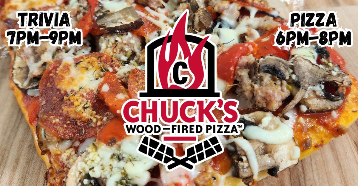 Chuck's Wood Fired Pizza & Trivia at BCB!